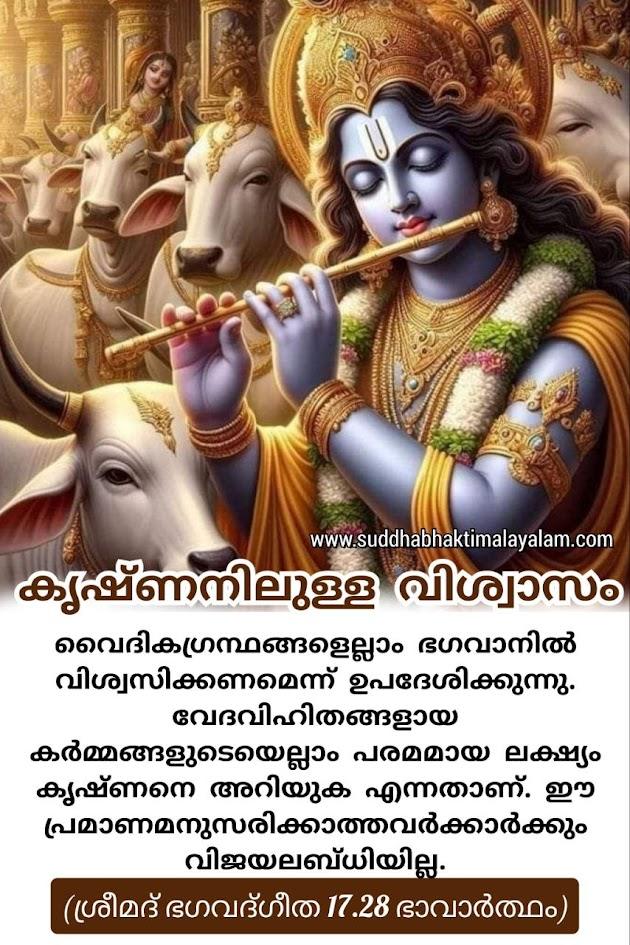 കൃഷ്ണനിലുള്ള വിശ്വാസം 1