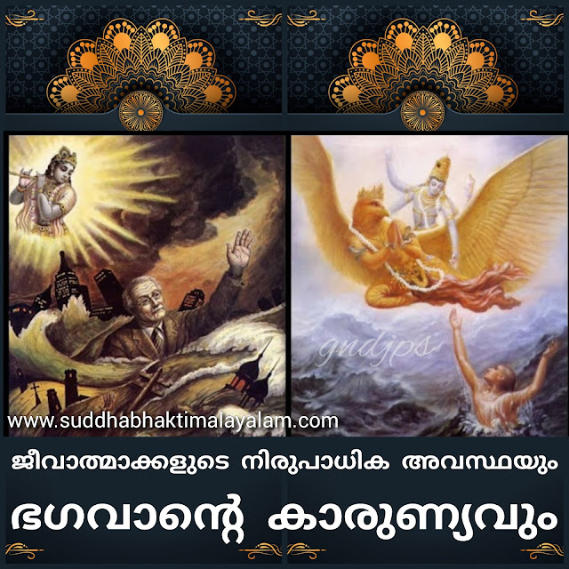 ജീവാത്മാക്കളുടെ നിരുപാധിക അവസ്ഥയും ഭഗവാൻ്റെ കാരുണ്യവും
