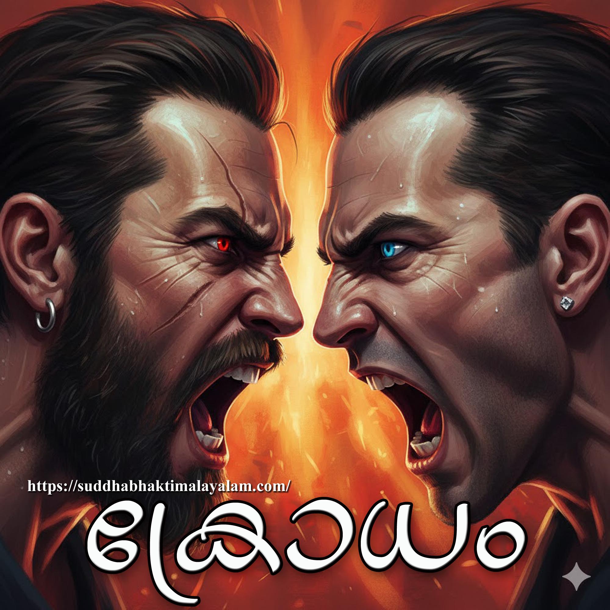 Anger poster malayalam & Tamil copy